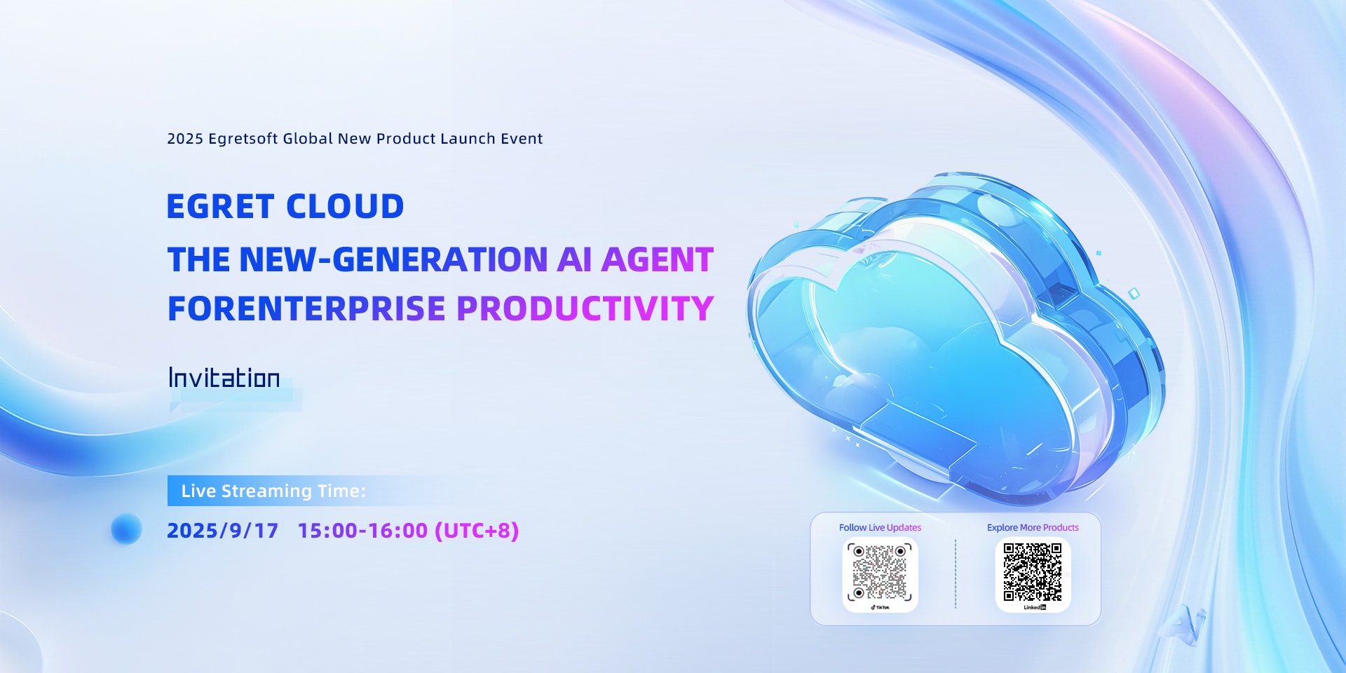 Breaking News: EgretSoft Global Launch on Sept. 17 to Unveil New AI Agent for Enterprise!